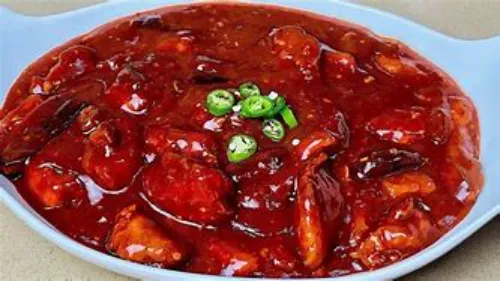 Schezwan Chicken Gravy With Bone